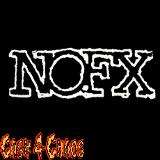 NOFX 5" x 2" Screened Canvas Patch "Unfinished"