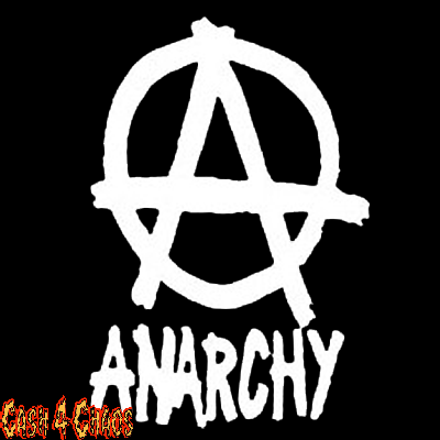 Anarchy Screened Canvas Back Patch