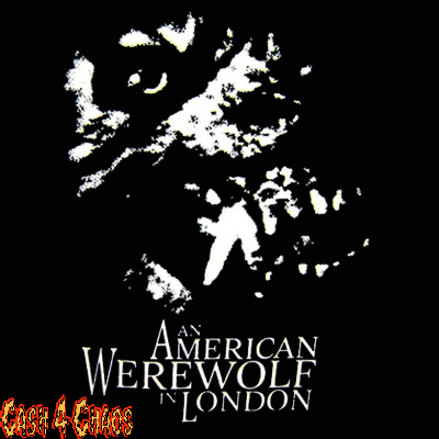 An American Werewolf in London Screened Canvas Back Patch