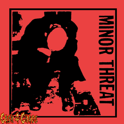 Minor Threat Screened Canvas Back Patch