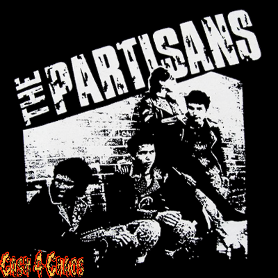 The Partisans Band Screened Canvas Back Patch