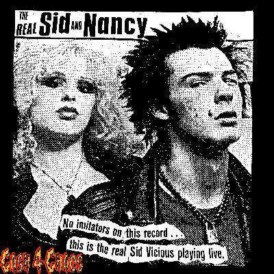 Sid & Nancy Screened Canvas Back Patch