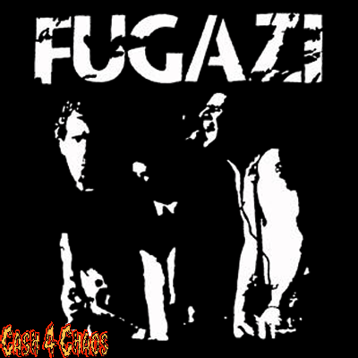 Fugazi Band Screened Canvas Back Patch