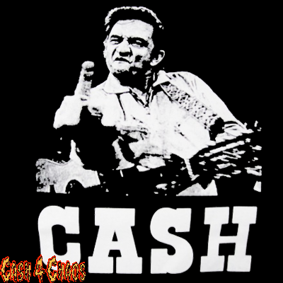 Johnny Cash Screened Canvas Back Patch