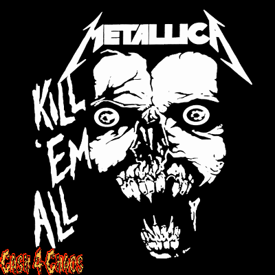 Metallica Screened Canvas Back Patch