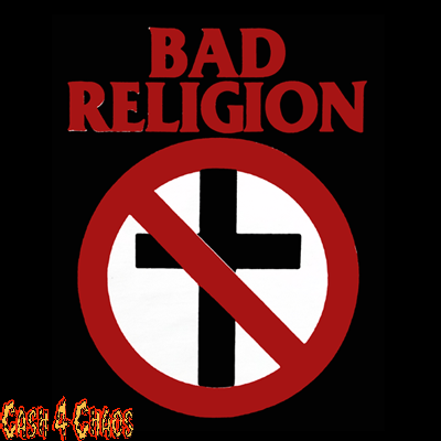 Bad Religion Screened Canvas Back Patch