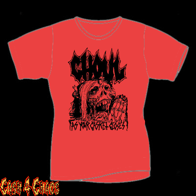 Ghoul As Your Casket Closes Black Design Baby Doll Tee
