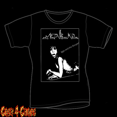 Iggy & The Stooges Mettalic K.O. Design Baby Doll Tee