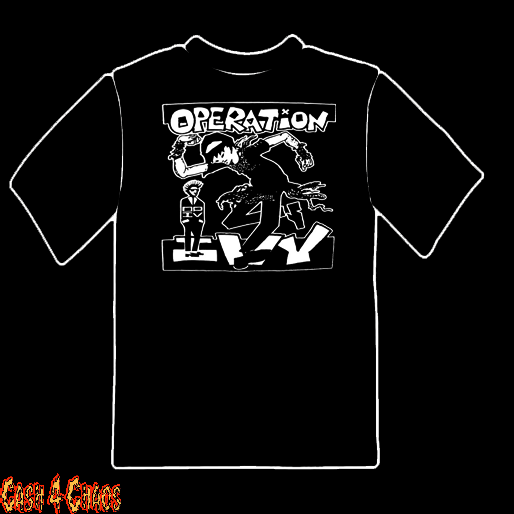 Operation Ivy Skankin Logo Design Tee – Cash 4 Chaos