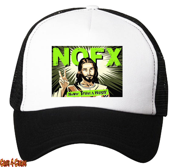 NOFX Heat Transfer Snap Back Trucker Hat