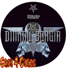 Dimmu Borgir Pin 2.25" Big Button/Badge/Pin BB10620