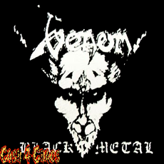 Venom (Black Metal) 2.5" x 2.5" Screened Canvas Patch "Unfinished"