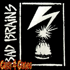 Bad Brains 3.5" x 4" Screened Canvas Patch "Unfinished"