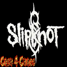 Slipknot (logo) 3.5" x 3" Screened Canvas Patch "Unfinished"