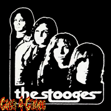 Stooges (Band Photo) 4" x 4" Screened Canvas Patch "Unfinished"