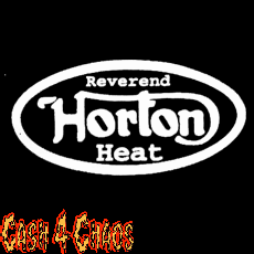 Reverend Horton Heat (logo) 2" x 4" Screened Canvas Patch "Unfinished"