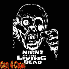 Night of The Living Dead 3.5" x 4" Screened Canvas Patch "Unfinished"
