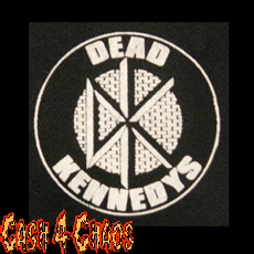 Dead Kennedys Brick (logo) 3.5" x 3.5" Screened Canvas Patch "Unfinished"