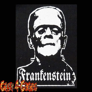 Frankenstein 3" x 4" Screened Canvas Patch "Unfinished"