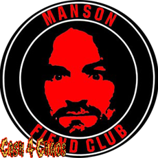 Manson Fan Club 1" Button/Badge/Pin b357