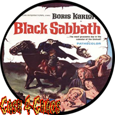 Black Sabbath 1" Button/Badge/Pin b361