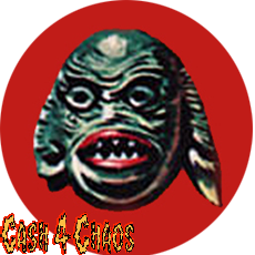 Creature From The Black Lagoon 1" Button/Badge/Pin b462