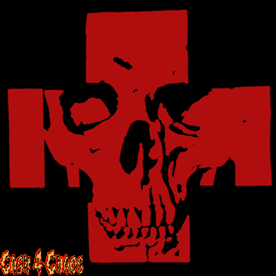 Medical Skull (logo) Screened Canvas Back Patch