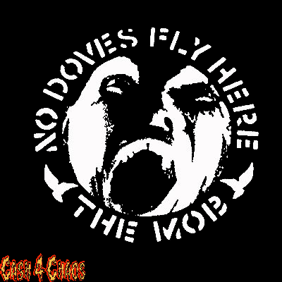The Mob Screened Canvas Back Patch