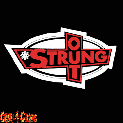 Strung Out (logo) Screened Canvas Back Patch