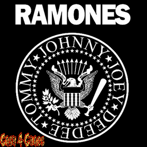 Ramones Screened Canvas Back Patch