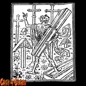 Zombie Death Screened Canvas Back Patch