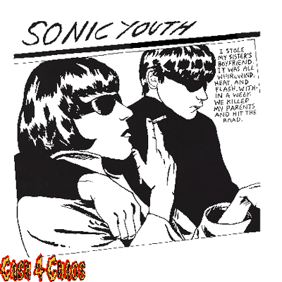 Sonic Youth Screened Canvas Back Patch