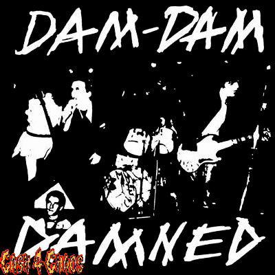 Damned Screened Canvas Back Patch