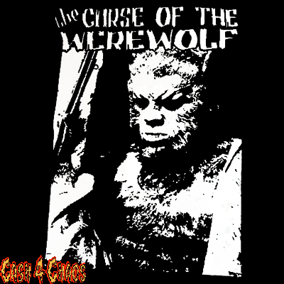 Curse of the Werewolf Screened Canvas Back Patch