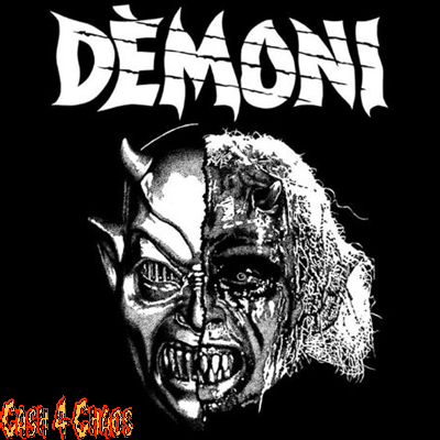 Demons Screened Canvas Back Patch