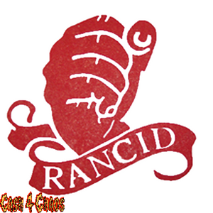 Rancid - Fist Black Screened Canvas Back Patch