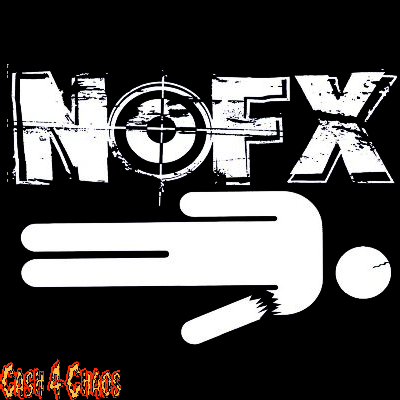 NOFX (logo) Screened Canvas Back Patch