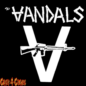 Vandals Screened Canvas Back Patch