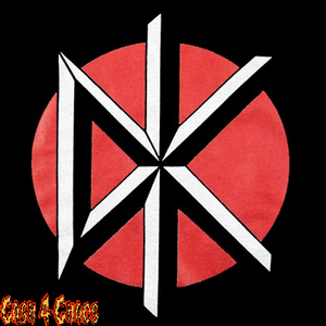 Dead Kennedys Logo Screened Canvas Back Patch