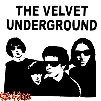 Velvet Underground Screened Canvas Back Patch