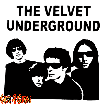 Velvet Underground Screened Canvas Back Patch – Cash 4 Chaos