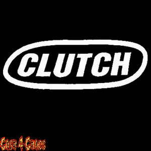 Clutch (logo) Screened Canvas Back Patch