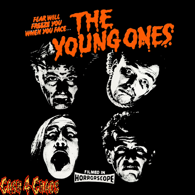 The Young Ones Screened Canvas Back Patch