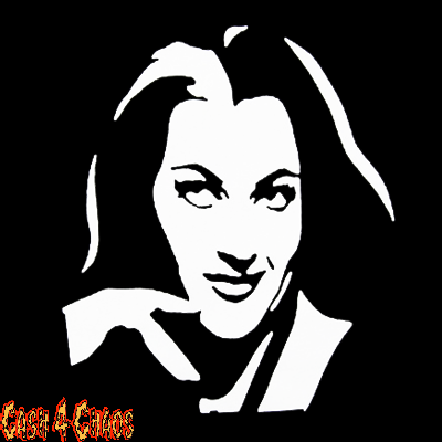 Lilly Munster Screened Canvas Back Patch