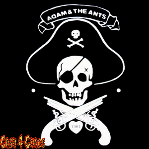 Adam & The Ants Screened Canvas Back Patch