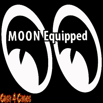 Moon Equipped Screened Canvas Back Patch