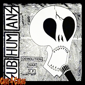 Subhumans - Demolition War Screened Canvas Back Patch