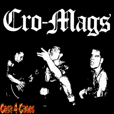Cro Mags Screened Canvas Back Patch