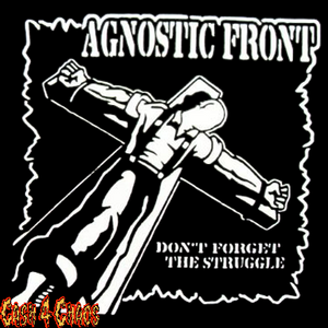 Agnostic Front Screened Canvas Back Patch