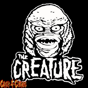 The Creature Screened Canvas Back Patch